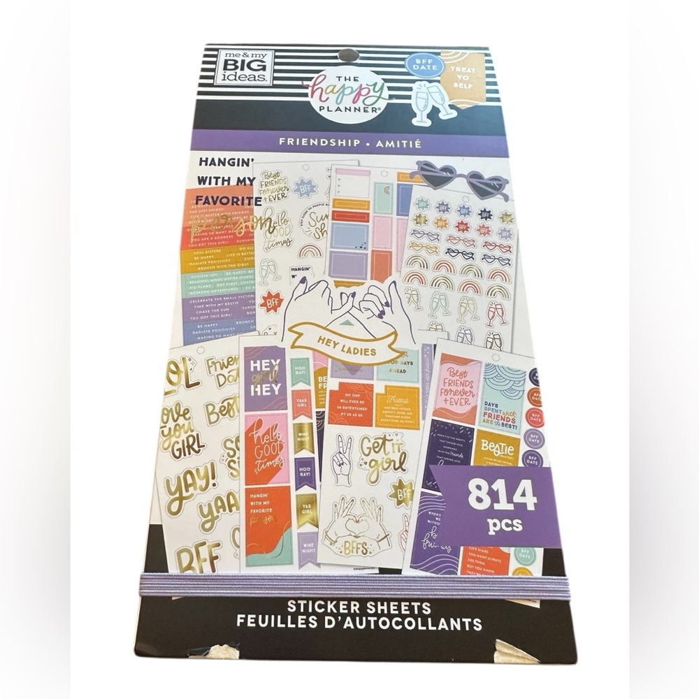 The Happy Planner Friendship 30 Page Sticker Book